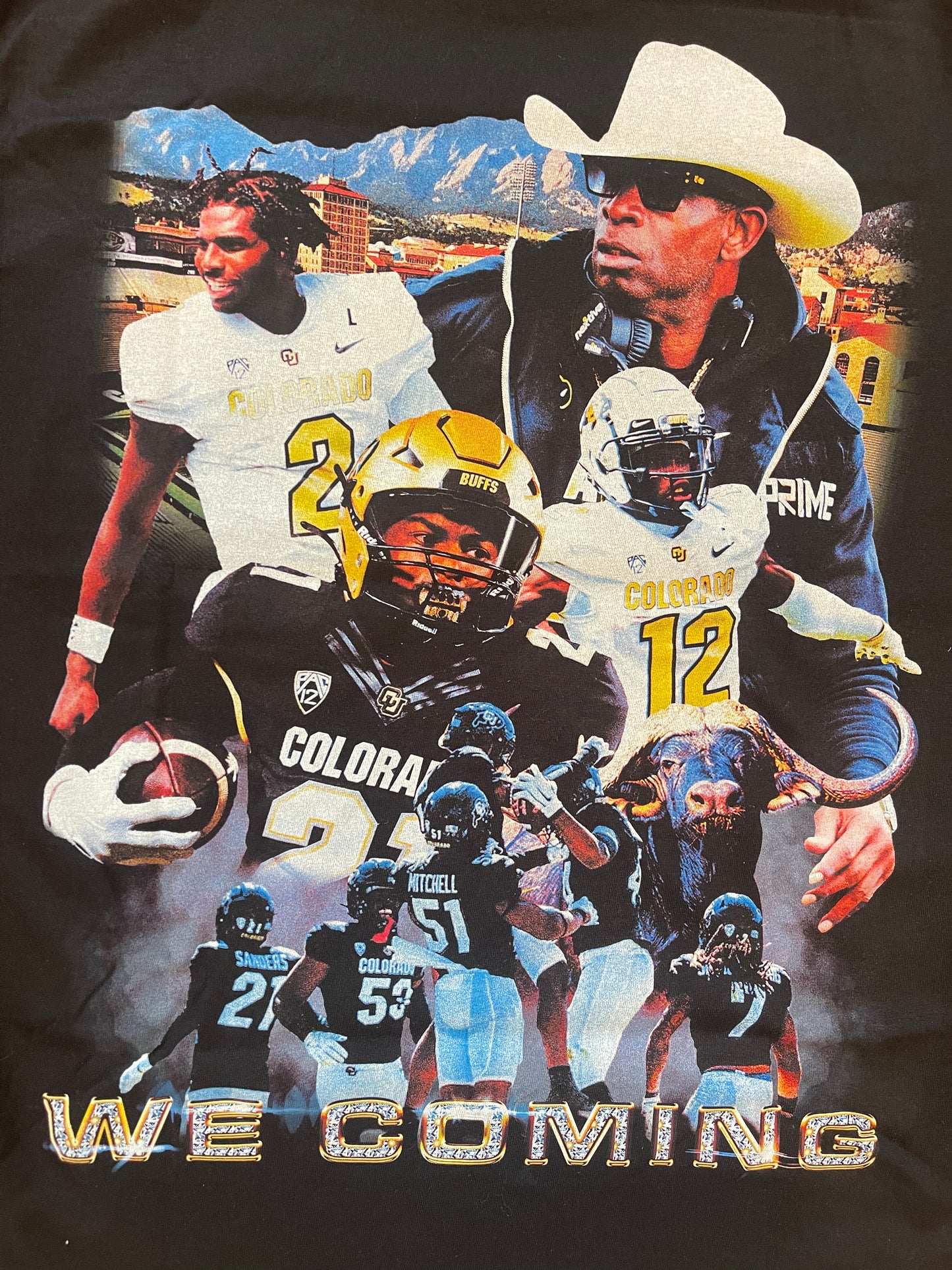 CUSTOM Univ. of Colorado Buffaloes T-Shirt