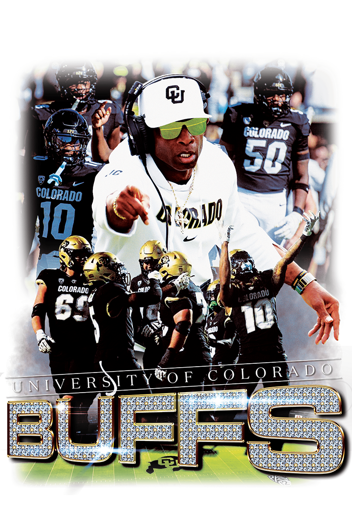 CUSTOM Univ. of Colorado Buffaloes T-Shirt