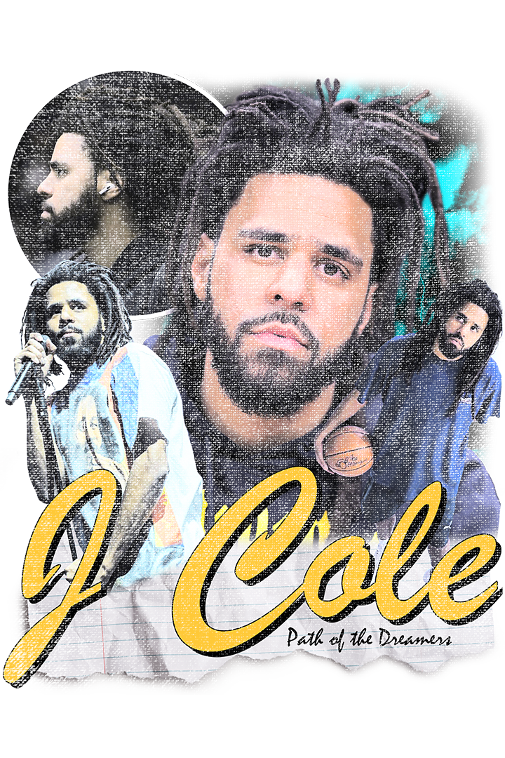 CUSTOM J Cole “Path of the Dreamers” T-Shirt