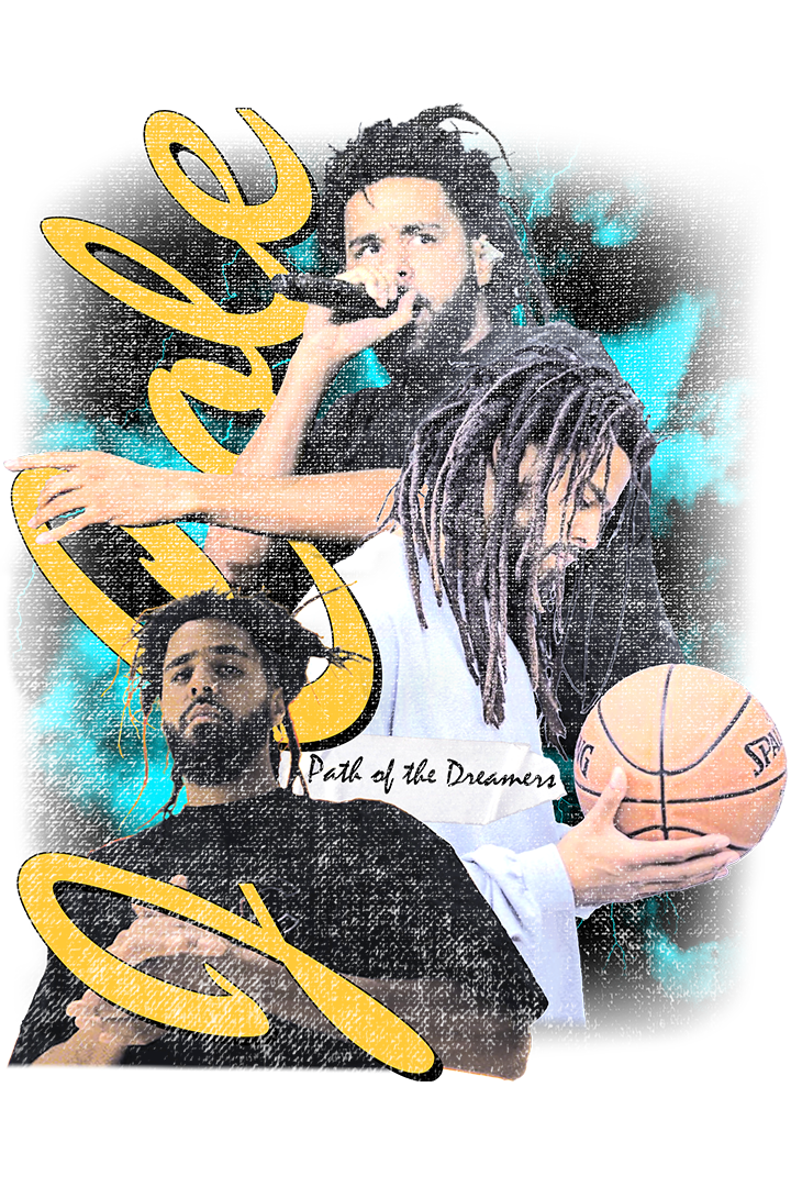 CUSTOM J Cole “Path of the Dreamers” T-Shirt