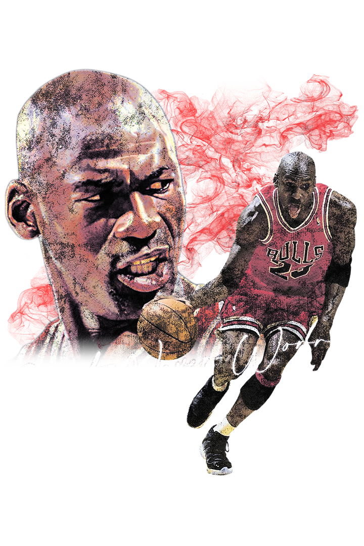 CUSTOM Michael Jordan “Goats Never Worry” T-Shirt